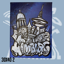 Lade das Bild in den Galerie-Viewer, Leinwände Hamburg Dezember 2025
