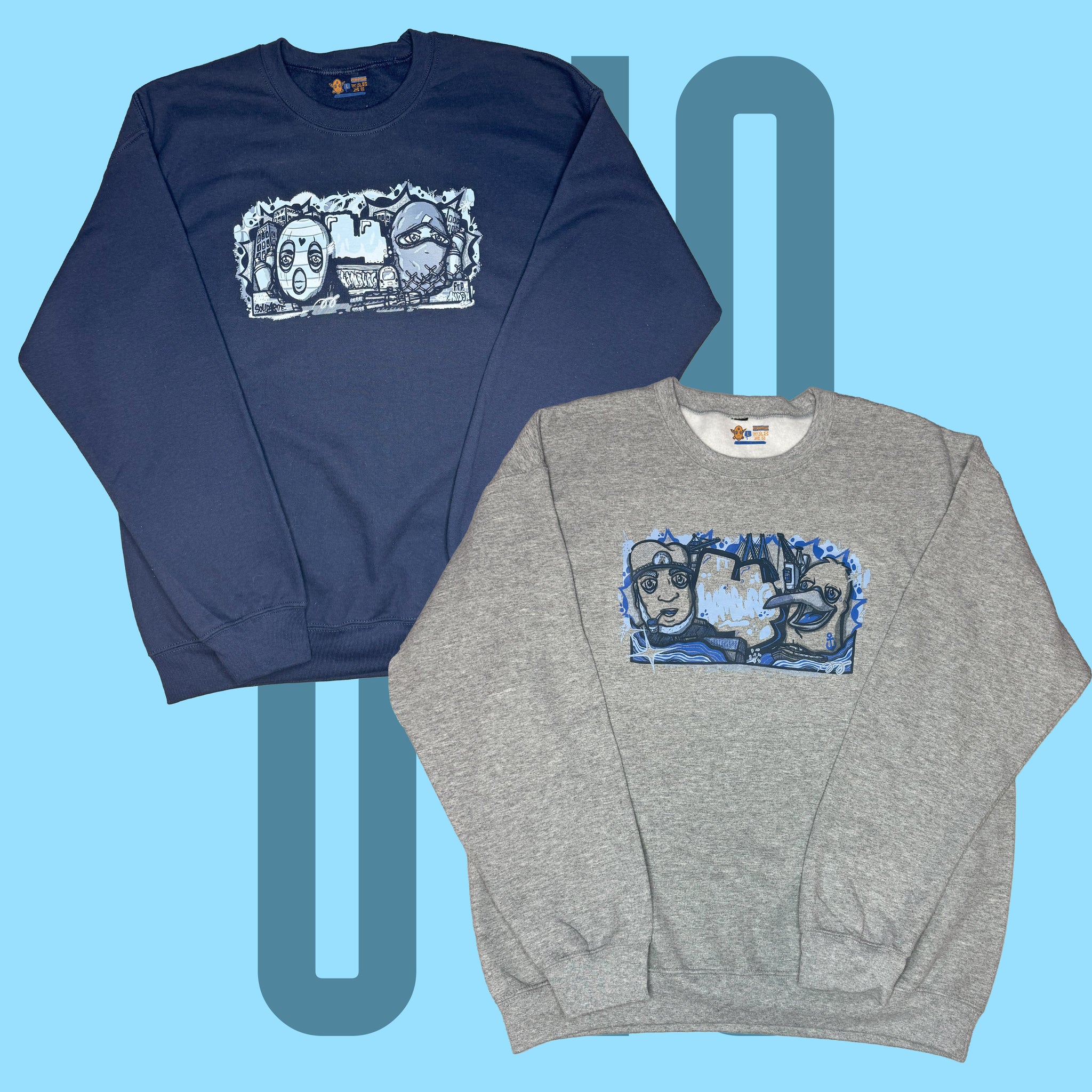 040- Tag&Nacht Crewneck – Kid Overhead