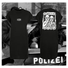 Load image into Gallery viewer, &quot;Kein Schnack mit den Cops&quot; T-Shirtkleid
