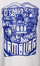 Load image into Gallery viewer, Hamburg T-Shirt Weiss - Taillierter Schnitt
